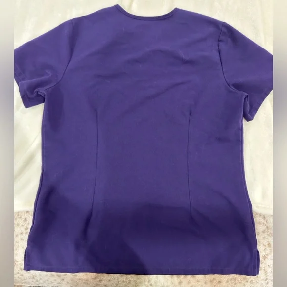 🩺 WOMENS FIGS PURPLE SHADOW SCRUB SET M•MP🩺 - Picture 2 of 7